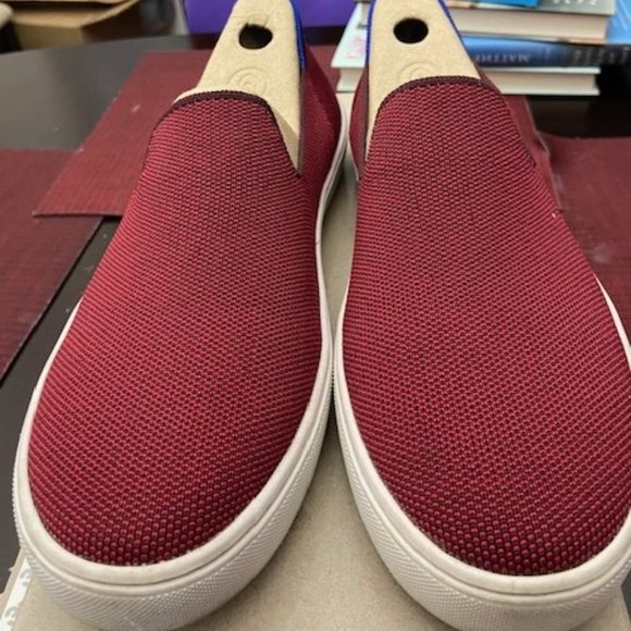 Rothy’s Slip On Low Top Sneakers in Garnet – Size 9 - Picture 7 of 7